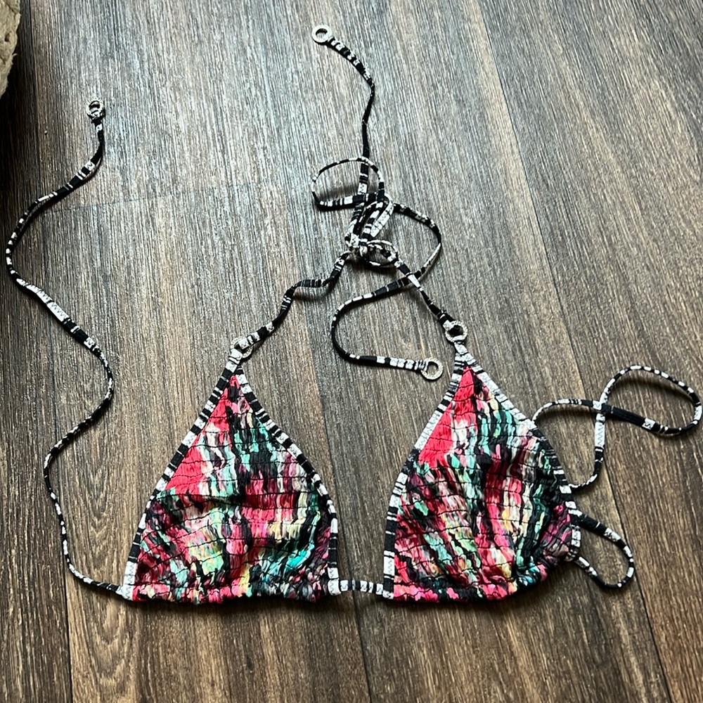 Hanne Bloch Abstract Bikini Top